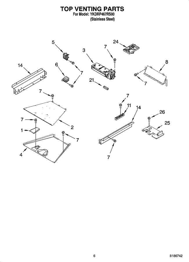 Diagram for YKDRP467RS00