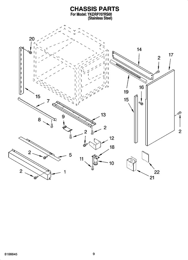 Diagram for YKDRP707RS00