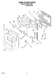 Diagram for 02 - Oven Door Parts