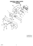 Diagram for 04 - Control Panel Parts