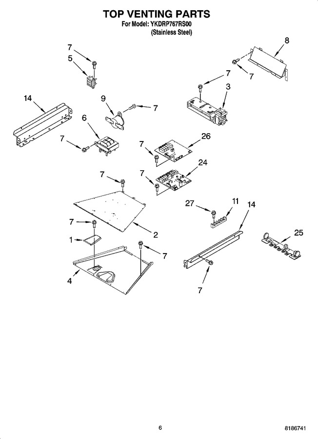 Diagram for YKDRP767RS00