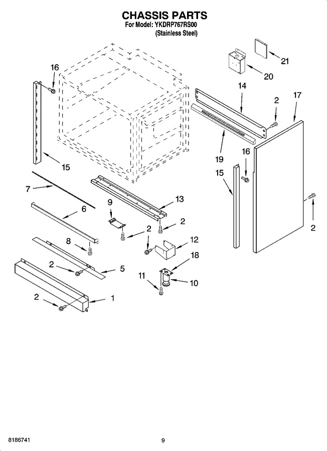 Diagram for YKDRP767RS00