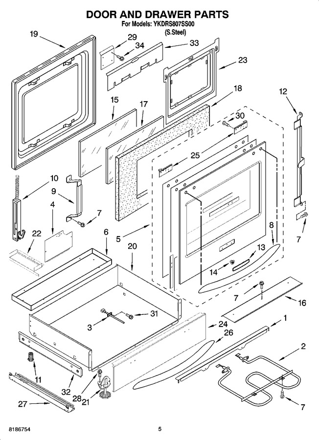 Diagram for YKDRS807SS00