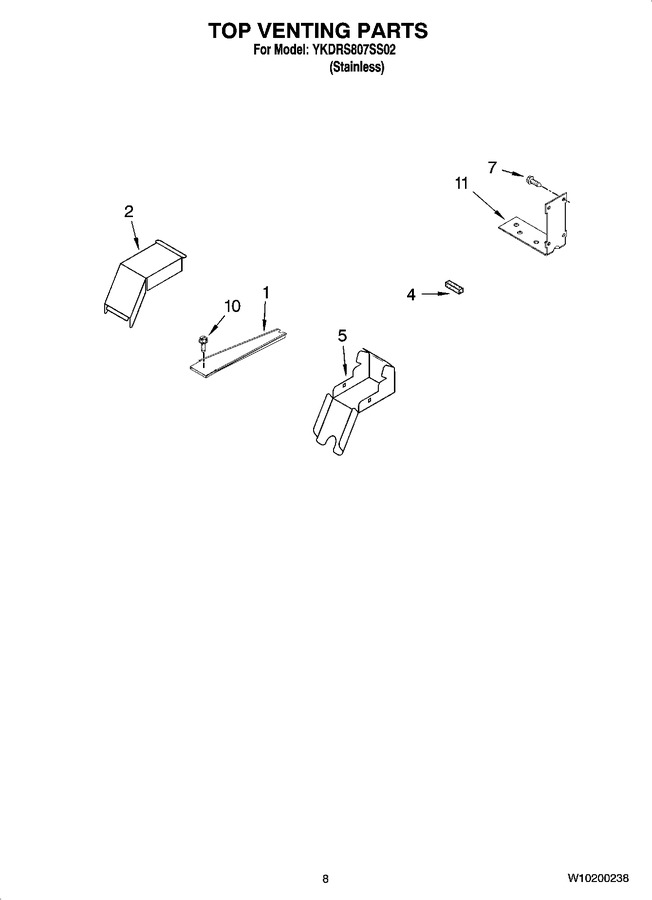 Diagram for YKDRS807SS02