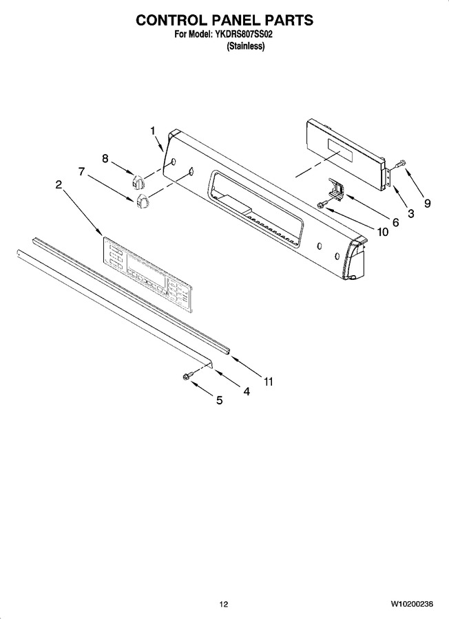 Diagram for YKDRS807SS02