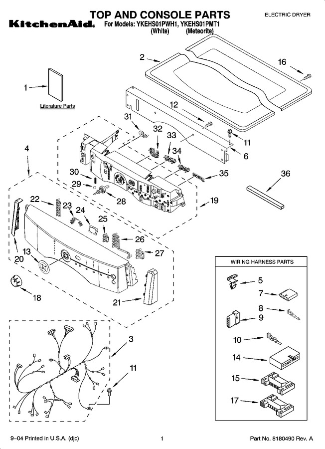 Diagram for YKEHS01PWH1