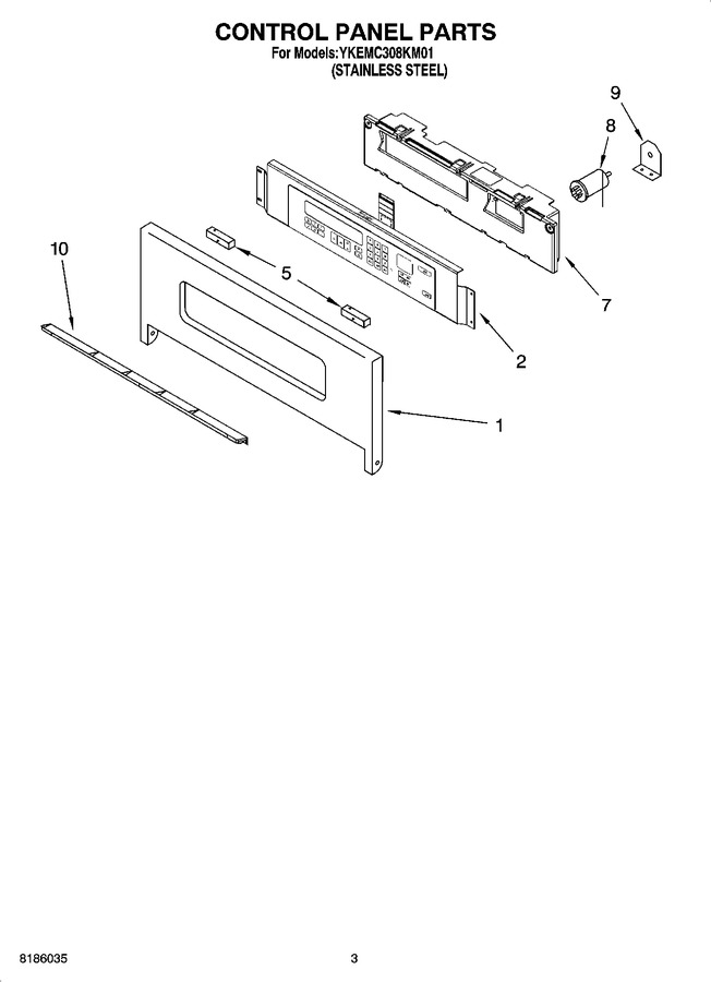 Diagram for YKEMC308KM01