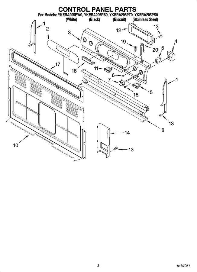 Diagram for YKERA205PT0