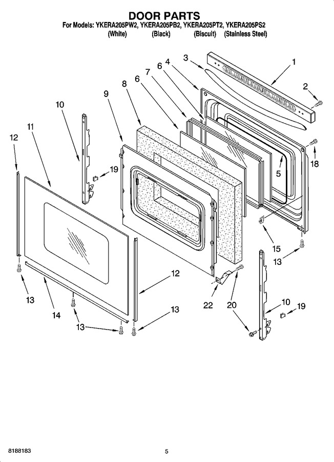 Diagram for YKERA205PW2