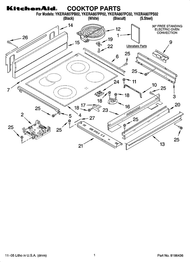 Diagram for YKERA807PP02