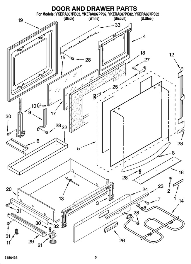 Diagram for YKERA807PP02