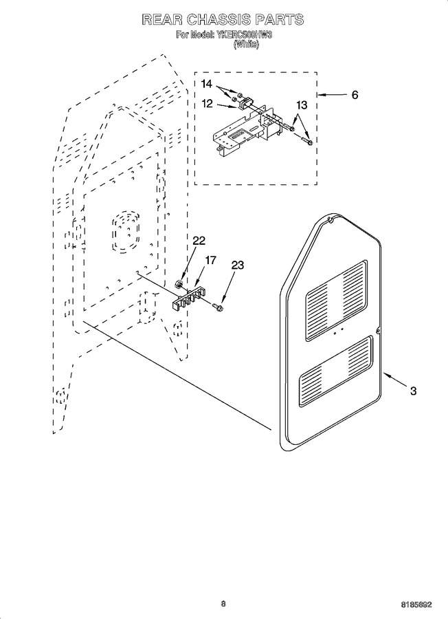 Diagram for YKERC500HW3