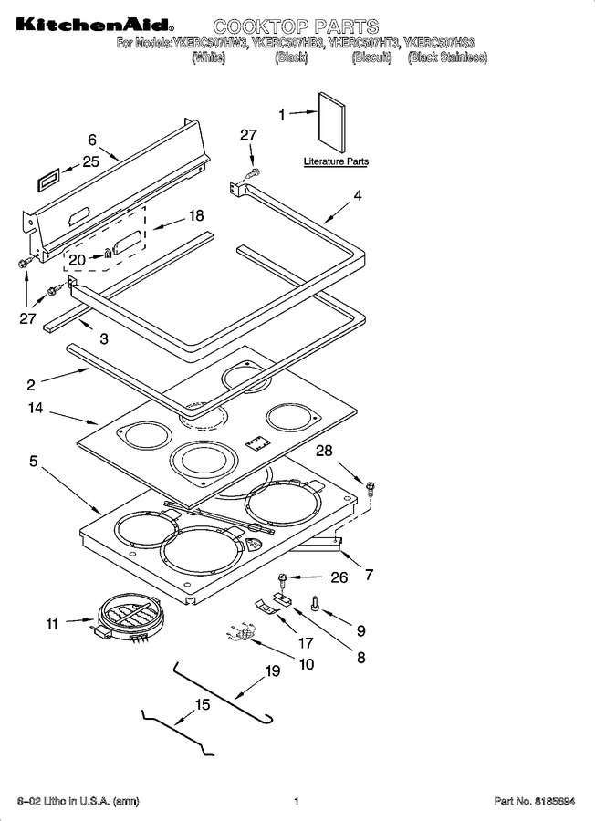 Diagram for YKERC507HB3