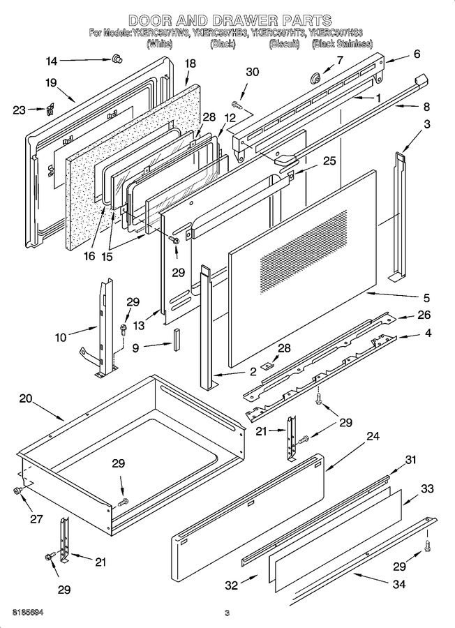 Diagram for YKERC507HT3