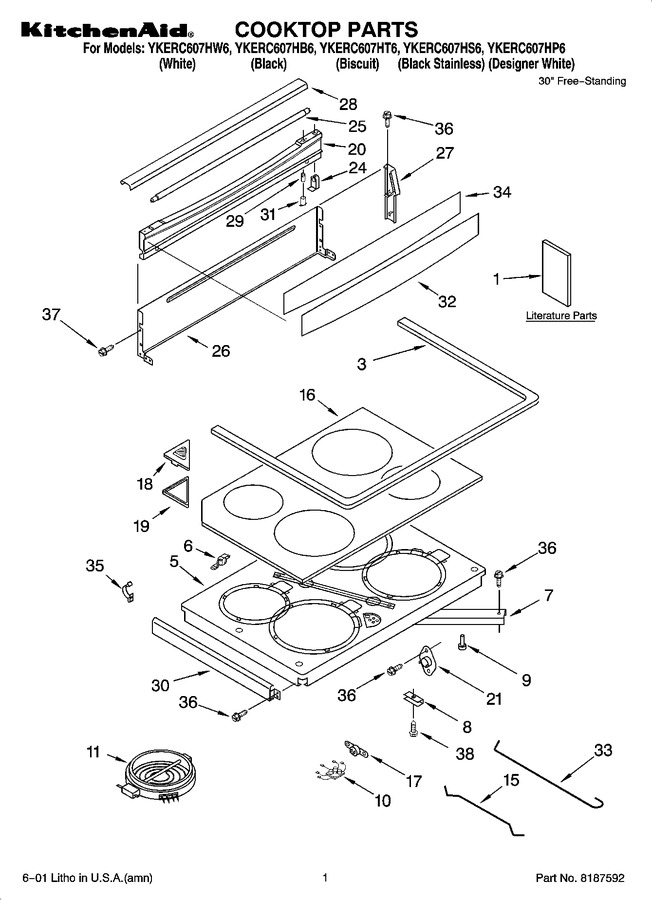 Diagram for YKERC607HS6