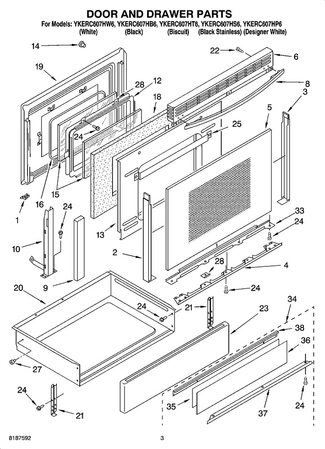 Diagram for YKERC607HP6