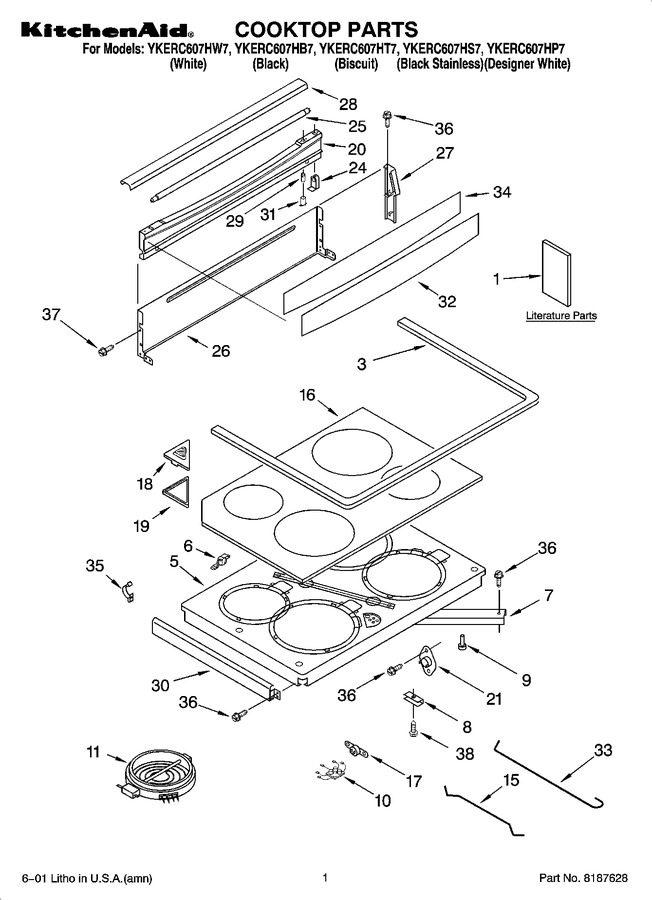 Diagram for YKERC607HT7