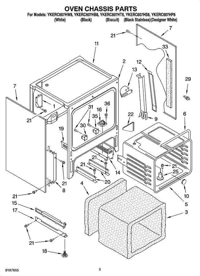 Diagram for YKERC607HP8