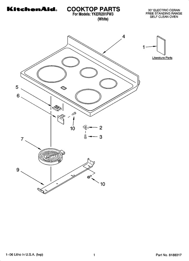 Diagram for YKERI201PW3