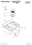 Diagram for 01 - Cooktop Parts