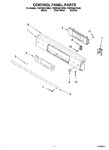 Diagram for 02 - Control Panel Parts