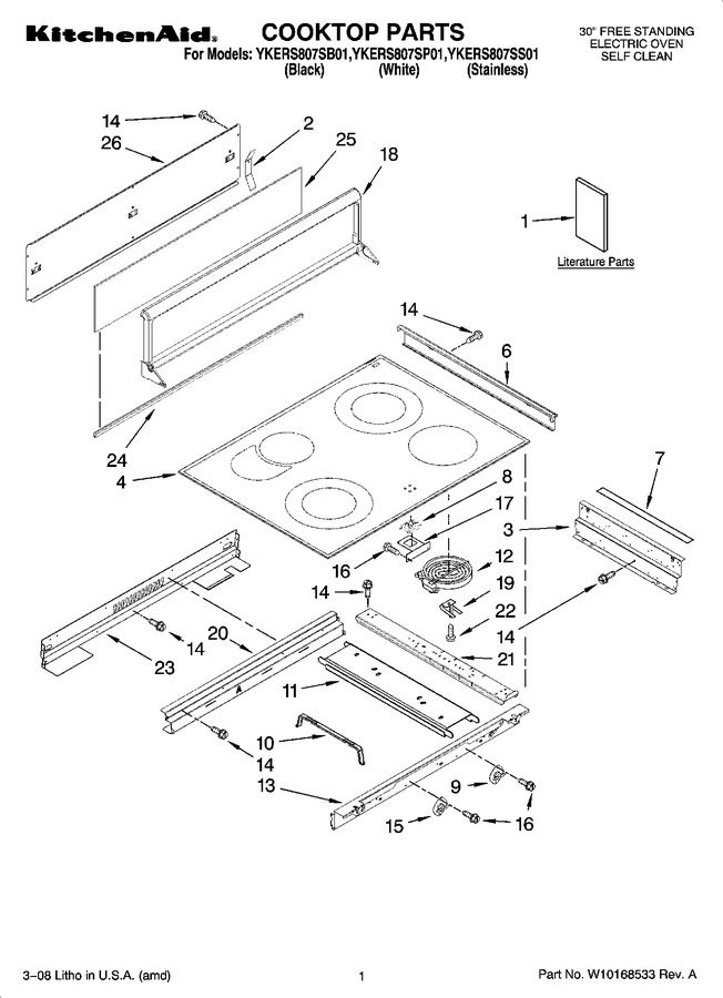 Diagram for YKERS807SS01