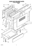 Diagram for 03 - Door And Drawer Parts