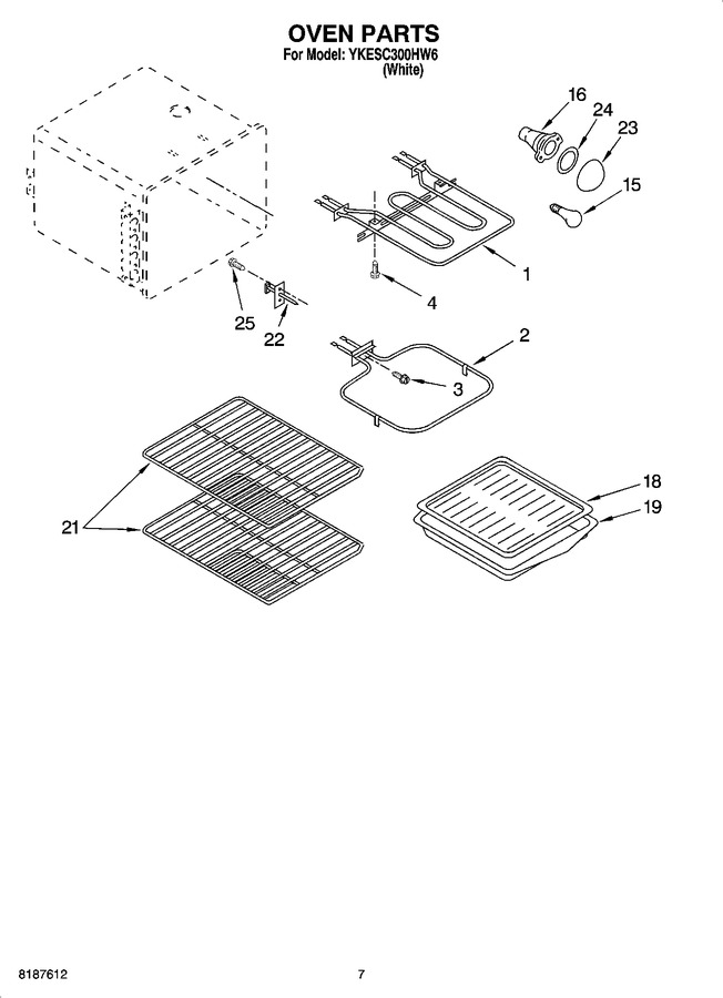 Diagram for YKESC300HW6