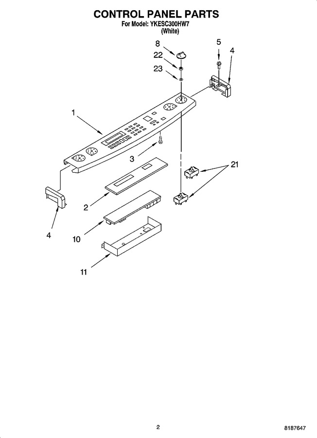 Diagram for YKESC300HW7