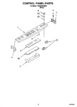 Diagram for 02 - Control Panel Parts