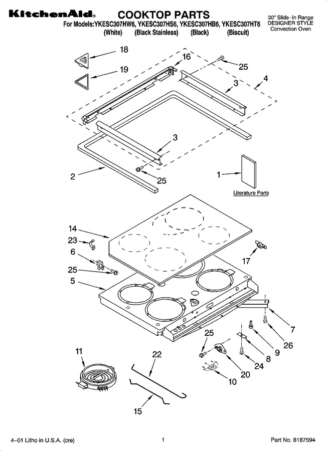 Diagram for YKESC307HT6