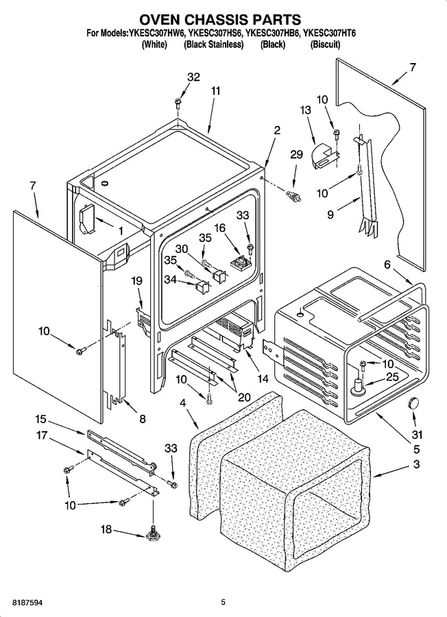 Diagram for YKESC307HB6