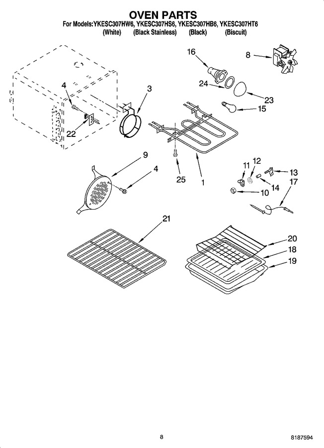 Diagram for YKESC307HB6