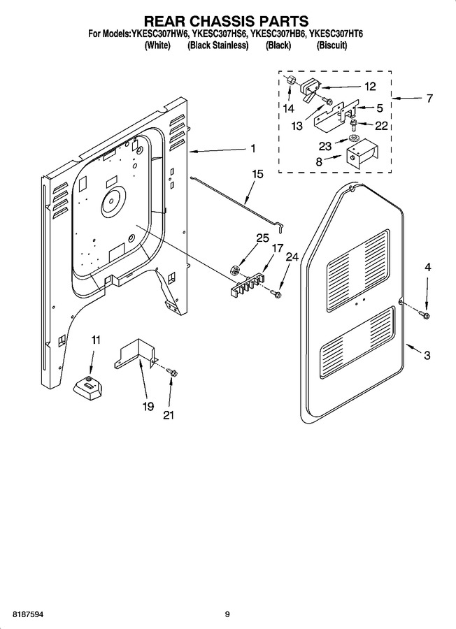 Diagram for YKESC307HT6