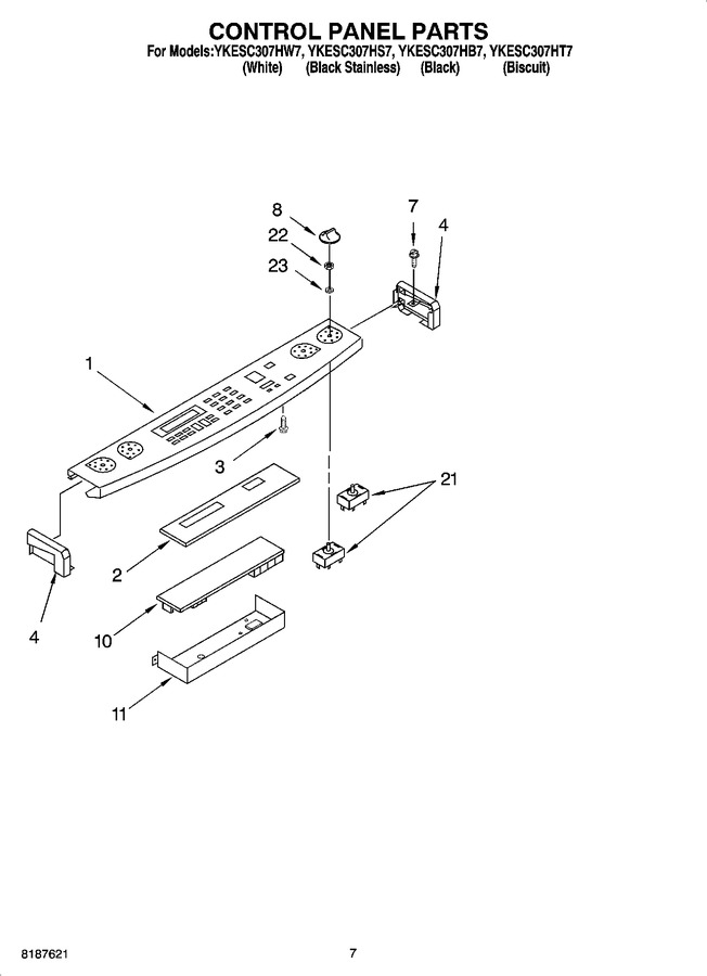 Diagram for YKESC307HW7