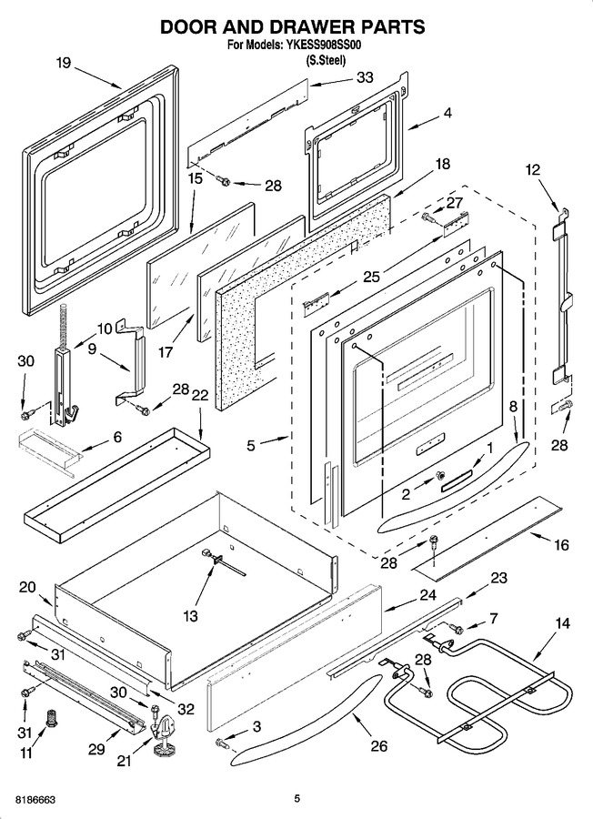 Diagram for YKESS908SS00