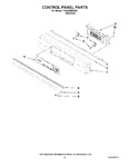 Diagram for 05 - Control Panel Parts