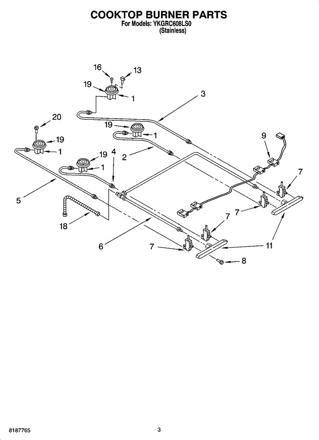 Diagram for YKGRC608LS0