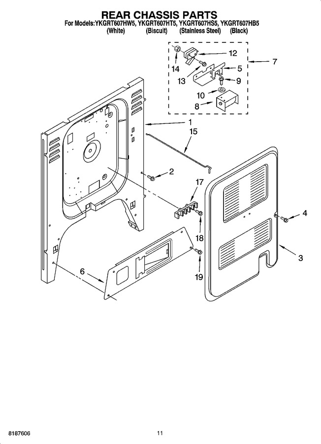 Diagram for YKGRT607HB5