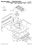 Diagram for 01 - Cooktop Parts