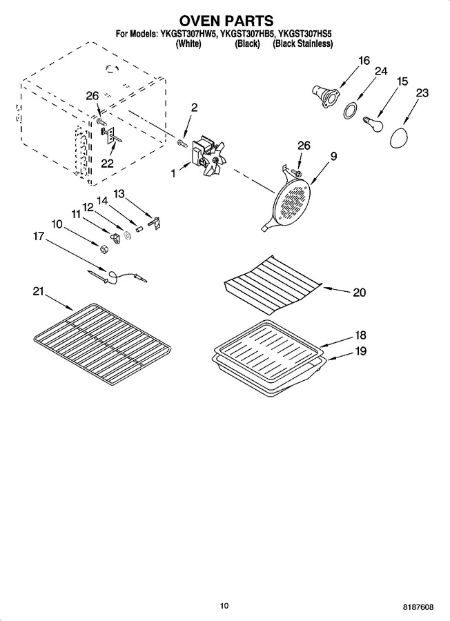 Diagram for YKGST307HW5