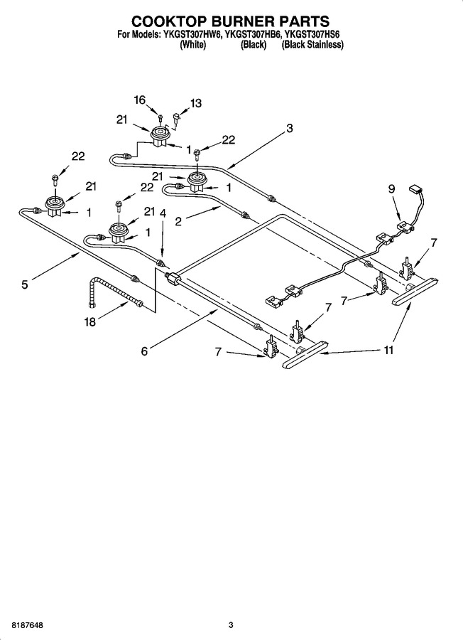 Diagram for YKGST307HW6