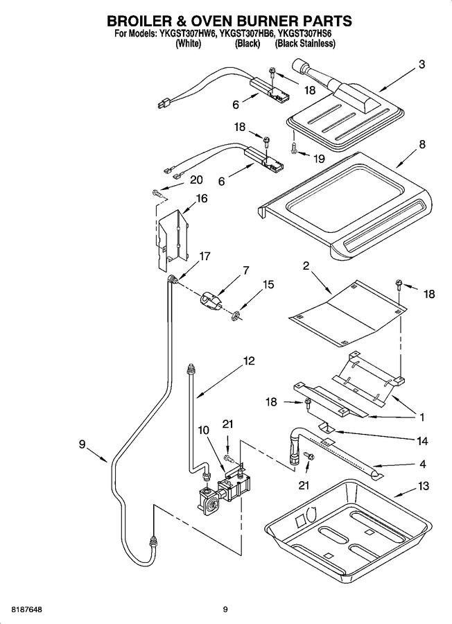 Diagram for YKGST307HB6