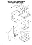 Diagram for 06 - Broiler & Oven Burner Parts