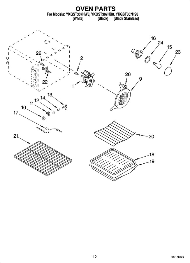 Diagram for YKGST307HS8