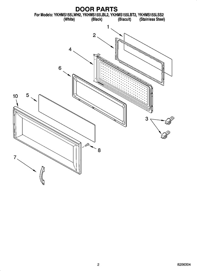 Diagram for YKHMS155LBL2