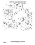 Diagram for 04 - Interior And Air Flow Parts