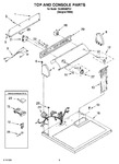 Diagram for 02 - Top And Console Parts