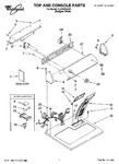 Diagram for 01 - Top And Console Parts