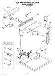 Diagram for 02 - Top And Console Parts